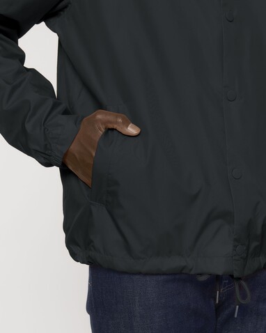 Coacher - Die Unisex-Coach-Jacke - Black - XXL bedrucken, Art.-Nr. STJU833C0022X Coacher - Die Unisex-Coach-Jacke - Black - XXL bedrucken, Art.-Nr. STJU833C0022X
