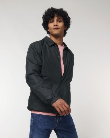 Coacher - Die Unisex-Coach-Jacke - Black - L bedrucken, Art.-Nr. STJU833C0021L