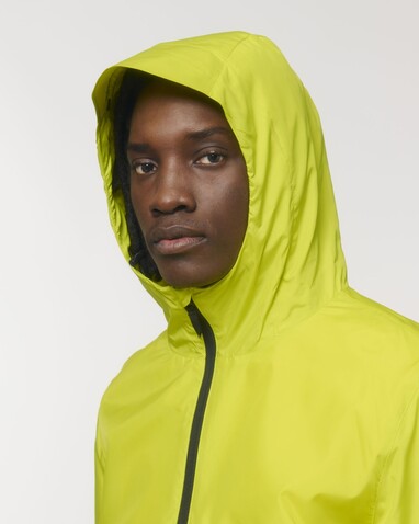 Speeder - Der Unisex-Anorak - Lime Flash - L bedrucken, Art.-Nr. STJU834C0821L