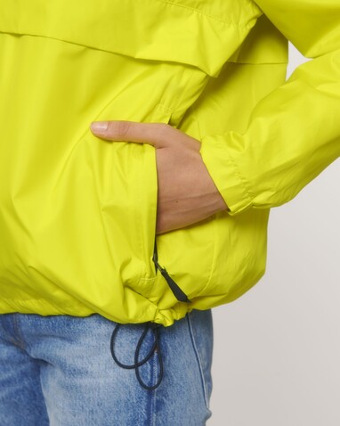 Speeder - Der Unisex-Anorak - Lime Flash - S bedrucken, Art.-Nr. STJU834C0821S Speeder - Der Unisex-Anorak - Lime Flash - S bedrucken, Art.-Nr. STJU834C0821S