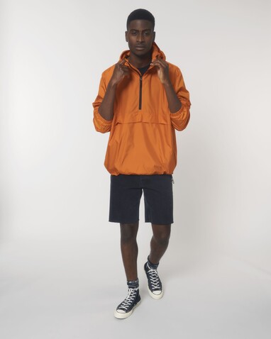 Speeder - Der Unisex-Anorak - Flame Orange - XS bedrucken, Art.-Nr. STJU834C081XS Speeder - Der Unisex-Anorak - Flame Orange - XS bedrucken, Art.-Nr. STJU834C081XS