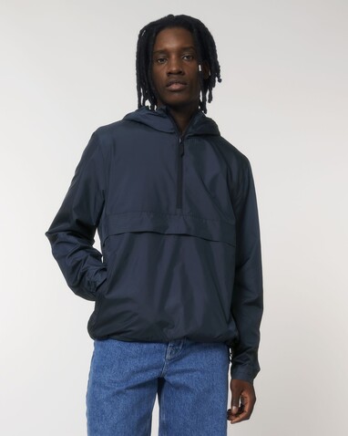 Speeder - Der Unisex-Anorak - French Navy - L bedrucken, Art.-Nr. STJU834C7271L