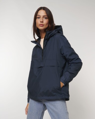 Speeder - Der Unisex-Anorak - French Navy - S bedrucken, Art.-Nr. STJU834C7271S