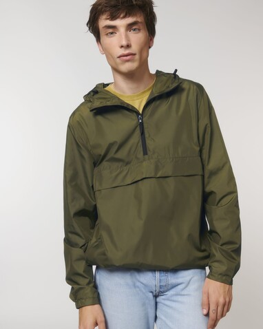 Speeder - Der Unisex-Anorak - British Khaki - L bedrucken, Art.-Nr. STJU834C0081L