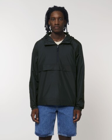 Speeder - Der Unisex-Anorak - Black - M bedrucken, Art.-Nr. STJU834C0021M Speeder - Der Unisex-Anorak - Black - M bedrucken, Art.-Nr. STJU834C0021M