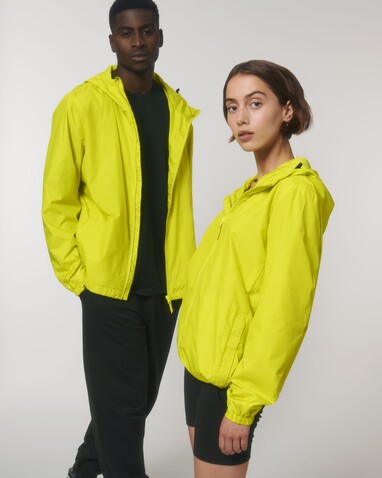 Commuter - Die multifunktionale Unisex-Jacke - Lime Flash - M bedrucken, Art.-Nr. STJU846C0821M