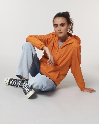 Commuter - Die multifunktionale Unisex-Jacke - Flame Orange - L bedrucken, Art.-Nr. STJU846C0811L
