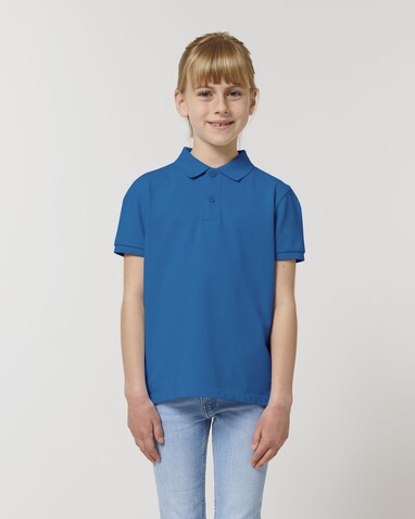 Mini Sprinter - Das Iconic Kinder-Polo - Royal Blue - 5-6/110-116cm bedrucken, Art.-Nr. STPK908C23005