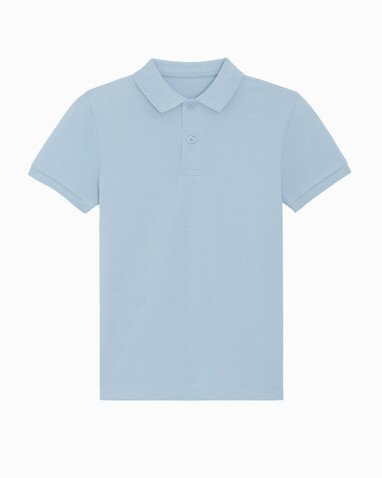 Mini Sprinter - Das Iconic Kinder-Polo - Sky blue - 7-8/122-128cm bedrucken, Art.-Nr. STPK908C23207