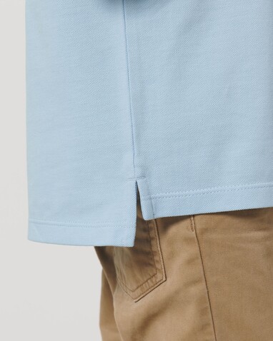 Mini Sprinter - Das Iconic Kinder-Polo - Sky blue - 7-8/122-128cm bedrucken, Art.-Nr. STPK908C23207