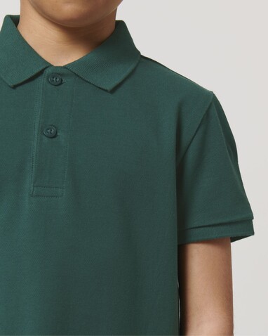 Mini Sprinter - Das Iconic Kinder-Polo - Glazed Green - 5-6/110-116cm bedrucken, Art.-Nr. STPK908C03605