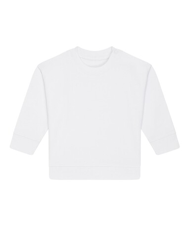 Baby Changer - Das Iconic Baby-Rundhals-Sweatshirt - White - 24-36 m/92-98cm bedrucken, Art.-Nr. STSB920C001B5