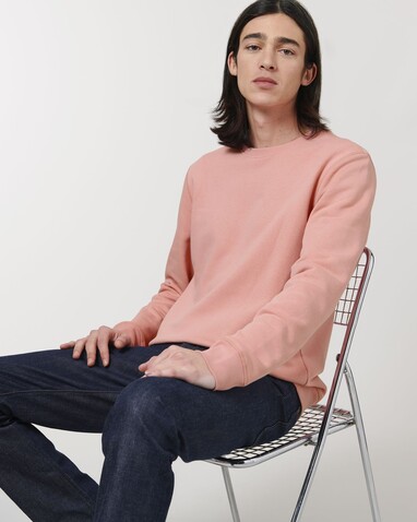 Roller - Das Rundhals-Unisex-Sweatshirt - Canyon Pink - XXL bedrucken, Art.-Nr. STSU868C0382X