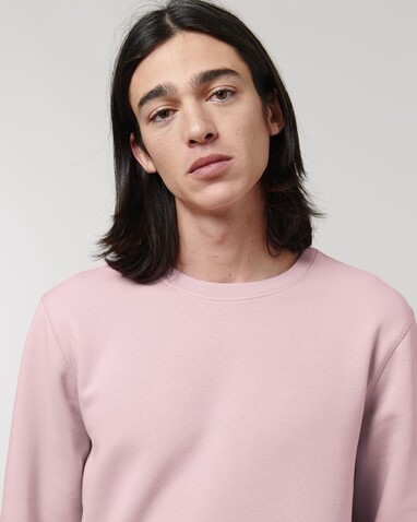 Roller - Das Rundhals-Unisex-Sweatshirt - Cotton Pink - XS bedrucken, Art.-Nr. STSU868C005XS