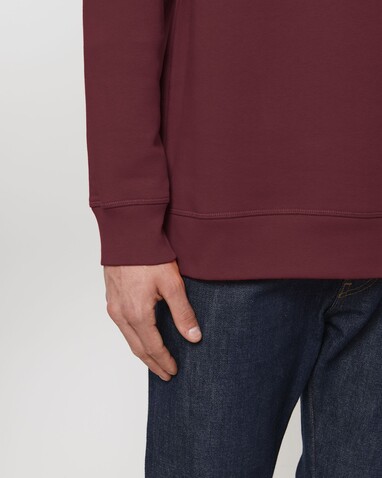 Roller - Das Rundhals-Unisex-Sweatshirt - Burgundy - XL bedrucken, Art.-Nr. STSU868C2441X