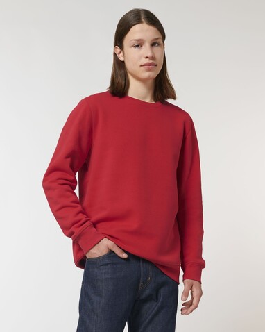 Roller - Das Rundhals-Unisex-Sweatshirt - Red - XS bedrucken, Art.-Nr. STSU868C004XS
