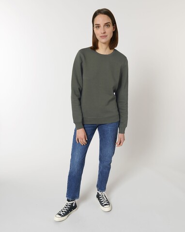 Roller - Das Rundhals-Unisex-Sweatshirt - Khaki - XL bedrucken, Art.-Nr. STSU868C2231X