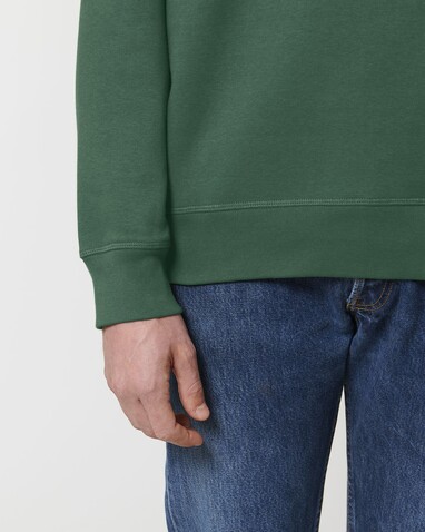 Roller - Das Rundhals-Unisex-Sweatshirt - Bottle Green - XS bedrucken, Art.-Nr. STSU868C224XS