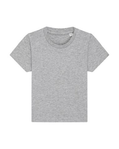 Baby Creator - Das Iconic Baby-T-Shirt - Heather Grey - 24-36 m/92-98cm bedrucken, Art.-Nr. STTB918C250B5