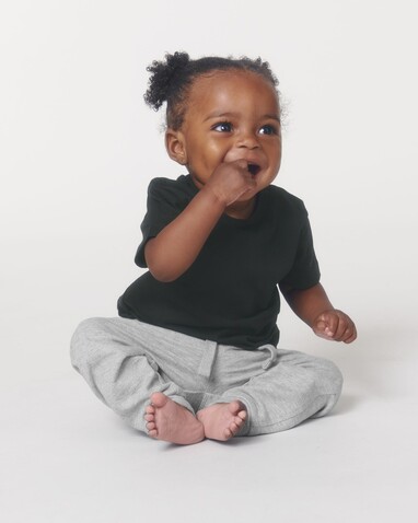 Baby Creator - Das Iconic Baby-T-Shirt - Black - 18-24 m/86-92cm bedrucken, Art.-Nr. STTB918C002B4