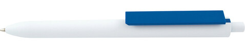 Kugelschreiber El Primero White – blau bedrucken, Art.-Nr. el_primero_White_blau