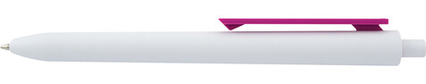 Kugelschreiber El Primero White – pink bedrucken, Art.-Nr. el_primero_White_pink Kugelschreiber El Primero White – pink bedrucken, Art.-Nr. el_primero_White_pink