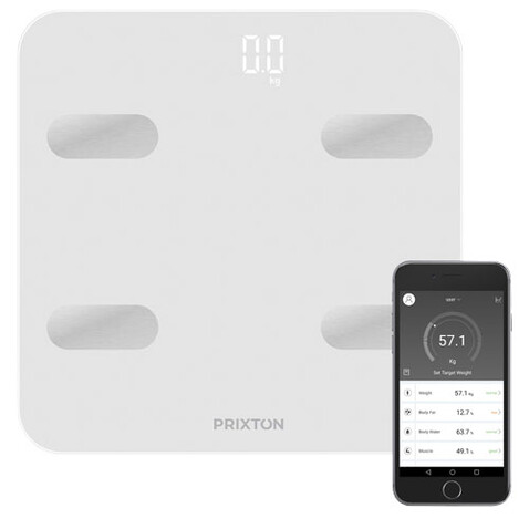 Prixton BC300 Waage, weiss bedrucken, Art.-Nr. 1PA07301 Prixton BC300 Waage, weiss bedrucken, Art.-Nr. 1PA07301