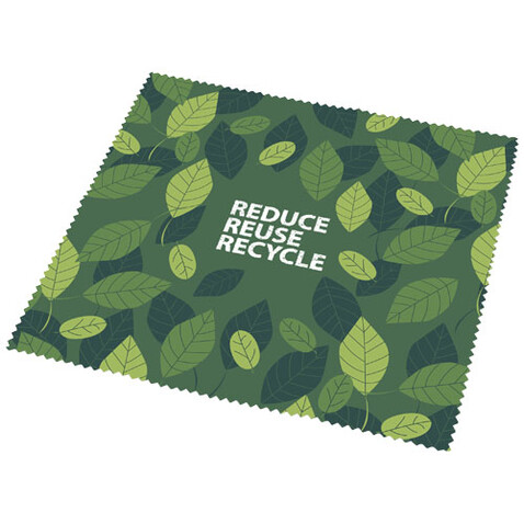 Cori Großes Reinigungstuch aus recyceltem PET, weiss bedrucken, Art.-Nr. 1PL03201 Cori Großes Reinigungstuch aus recyceltem PET, weiss bedrucken, Art.-Nr. 1PL03201