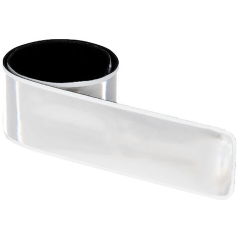 RFX™ 34 cm reflektierendes PVC Schnapparmband, weiss bedrucken, Art.-Nr. 1PR00101 RFX™ 34 cm reflektierendes PVC Schnapparmband, weiss bedrucken, Art.-Nr. 1PR00101