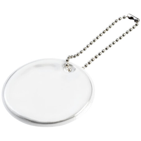 RFX™ H-16 Reflektierender, mittelgroßer, runder Anhänger, weiss bedrucken, Art.-Nr. 1PR02101 RFX™ H-16 Reflektierender, mittelgroßer, runder Anhänger, weiss bedrucken, Art.-Nr. 1PR02101