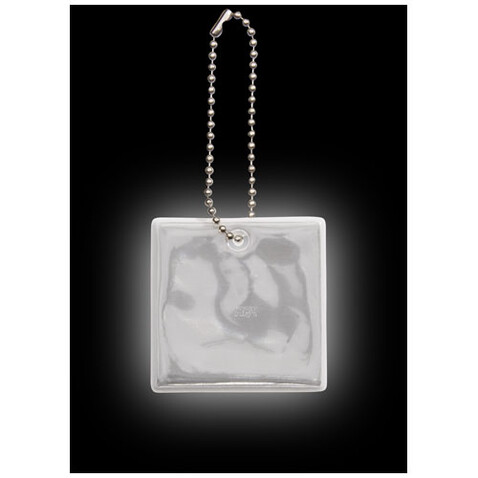 RFX™ H-16 Reflektierender Anhänger, quadratisch, weiss bedrucken, Art.-Nr. 1PR02301 RFX™ H-16 Reflektierender Anhänger, quadratisch, weiss bedrucken, Art.-Nr. 1PR02301