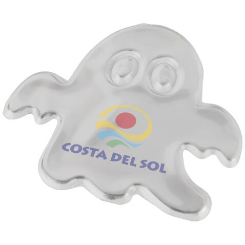 RFX™ S-12 Reflektierender Geist PVC-Aufkleber M, weiss bedrucken, Art.-Nr. 1PR04001