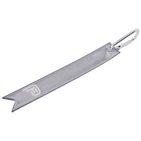 RFX™ H-9 Reflektierender Anhänger mit Karabiner, weiss bedrucken, Art.-Nr. 1PR05182