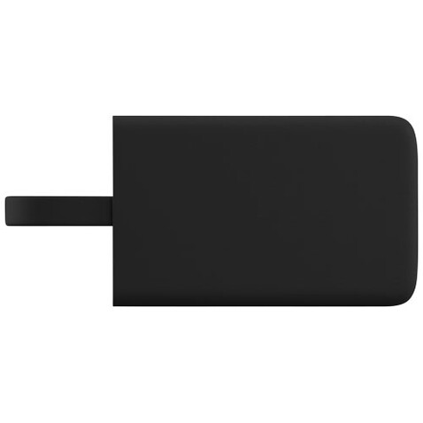 SCX.design P05 1000 mAh Powerbank mit Leuchtlogo, schwarz, weiss bedrucken, Art.-Nr. 1PX01500