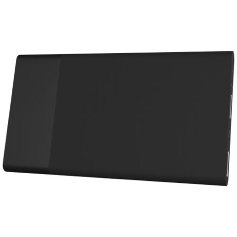 SCX.design P20 5000 mAh Powerbank mit Leuchtlogo, schwarz, weiss bedrucken, Art.-Nr. 1PX01900 SCX.design P20 5000 mAh Powerbank mit Leuchtlogo, schwarz, weiss bedrucken, Art.-Nr. 1PX01900