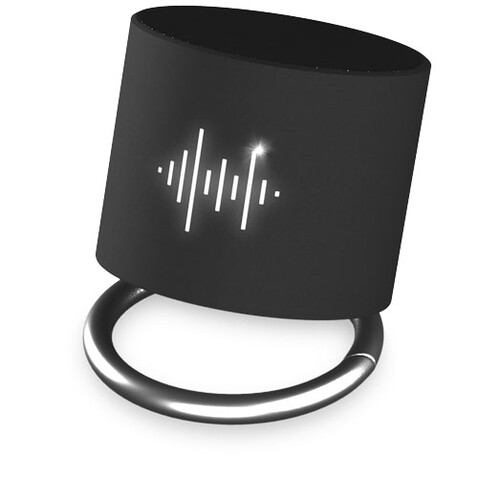 SCX.design S26 Lautsprecher Ring mit Leuchtlogo, schwarz, weiss bedrucken, Art.-Nr. 1PX02400 SCX.design S26 Lautsprecher Ring mit Leuchtlogo, schwarz, weiss bedrucken, Art.-Nr. 1PX02400