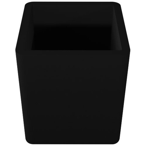 SCX.design O11 antibakterieller Stifthalter mit doppeltem USB-Ausgang und Leuchtlogo, schwarz bedrucken, Art.-Nr. 1PX07690