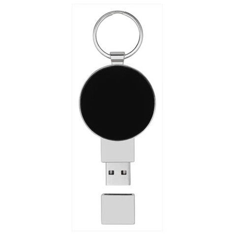 Runder Light Up USB Stick, blau, schwarz, silber, 1GB bedrucken, Art.-Nr. 1Z48352D Runder Light Up USB Stick, blau, schwarz, silber, 1GB bedrucken, Art.-Nr. 1Z48352D