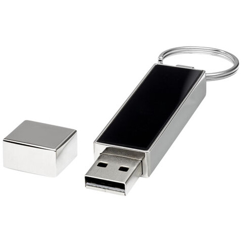 Rechteckiger Light Up USB Stick, weiss, schwarz, silber, 1GB bedrucken, Art.-Nr. 1Z48401D Rechteckiger Light Up USB Stick, weiss, schwarz, silber, 1GB bedrucken, Art.-Nr. 1Z48401D