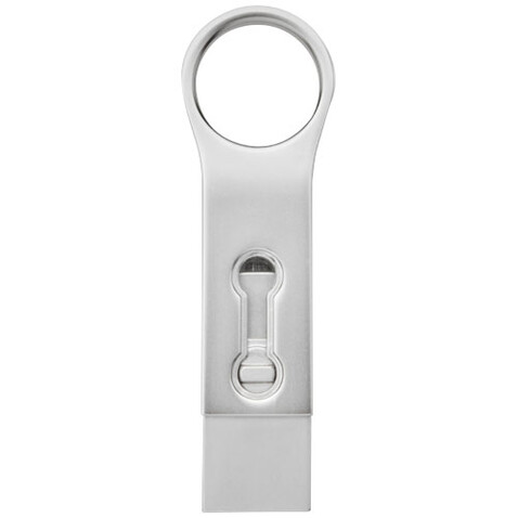Typ C USB Stick 3.0 rund, groß, silber, 32GB bedrucken, Art.-Nr. 1Z49181L Typ C USB Stick 3.0 rund, groß, silber, 32GB bedrucken, Art.-Nr. 1Z49181L