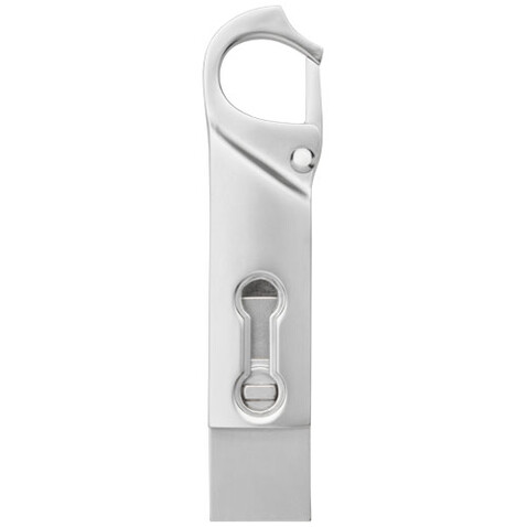 Typ C USB Stick 3.0 mit Karabiner, silber, 32GB bedrucken, Art.-Nr. 1Z49281L Typ C USB Stick 3.0 mit Karabiner, silber, 32GB bedrucken, Art.-Nr. 1Z49281L