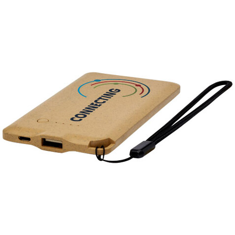 Eco 4000 mAh Powerbank, natur, 4000mAh bedrucken, Art.-Nr. 1Z71006G Eco 4000 mAh Powerbank, natur, 4000mAh bedrucken, Art.-Nr. 1Z71006G
