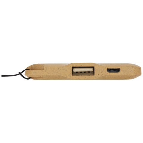 Eco 4000 mAh Powerbank, natur, 4000mAh bedrucken, Art.-Nr. 1Z71006G Eco 4000 mAh Powerbank, natur, 4000mAh bedrucken, Art.-Nr. 1Z71006G
