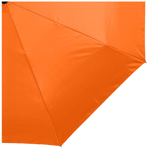 Alex 21,5" Vollautomatik Kompaktregenschirm, orange bedrucken, Art.-Nr. 10901611 Alex 21,5" Vollautomatik Kompaktregenschirm, orange bedrucken, Art.-Nr. 10901611