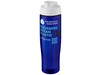 H2O Active® Eco Tempo 700 ml Sportflasche mit Klappdeckel, weiss, blau bedrucken, Art.-Nr. 21044803
