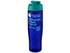 H2O Active® Eco Tempo 700 ml Sportflasche mit Klappdeckel, aquablau, blau bedrucken, Art.-Nr. 21044851