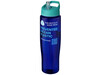 H2O Active® Eco Tempo 700 ml Sportflasche mit Ausgussdeckel, aquablau, blau bedrucken, Art.-Nr. 21044951