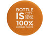 H2O Active® Eco Tempo 700 ml Wasserflasche mit Drehdeckel, orange, kohle bedrucken, Art.-Nr. 21045031