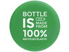 H2O Active® Eco Tempo 700 ml Wasserflasche mit Drehdeckel, grün, kohle bedrucken, Art.-Nr. 21045061