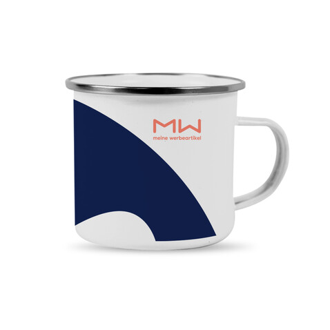 Emaille Tasse 300ml bedrucken, Art.-Nr. L8024 Emaille Tasse 300ml bedrucken, Art.-Nr. L8024